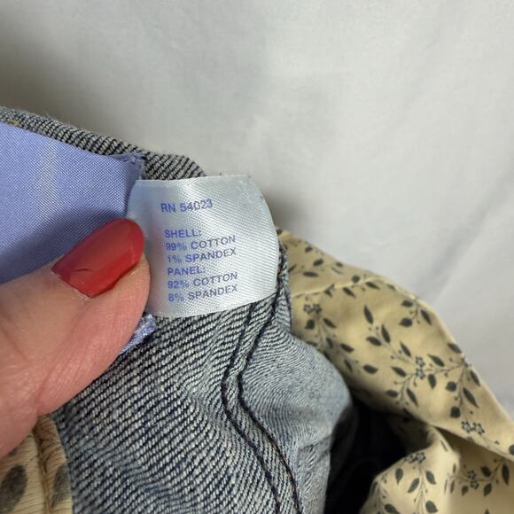 Gap 1969 Perfect Boot Maternity Dark Blue Denim Jeans Size 8R/30" Inseam - Panel - Picture 9 of 9